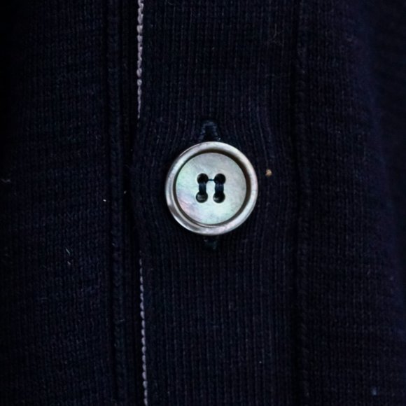 Thom Browne Navy Milano Stitch Long Cardigan - Picture 12 of 15